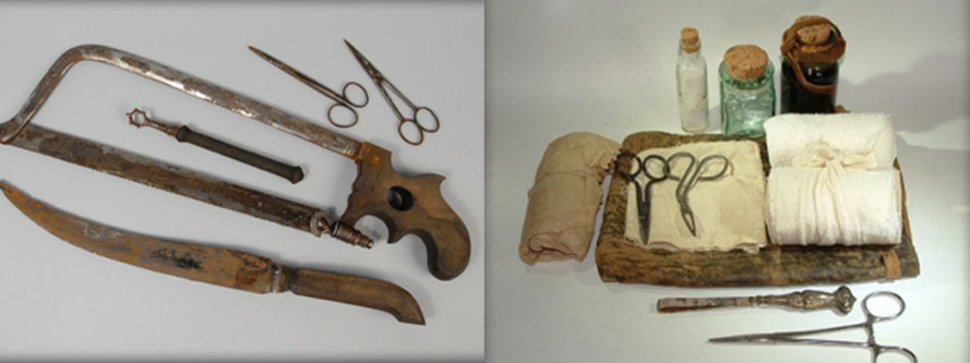 American Revolution Surgery Tools